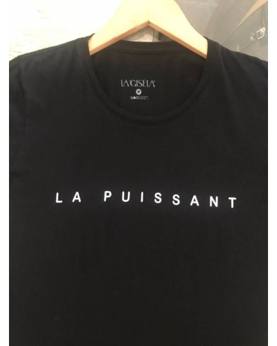 T-Shirt La Gisela Gola Careca Preta La Puissant T-Shirt La Gisela Gola Careca Preta La Puissant
